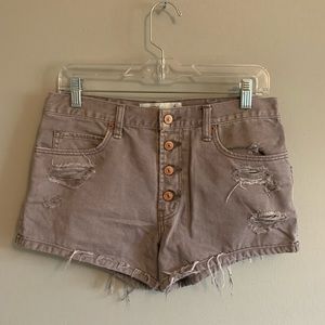 High Rise Abercrombie & Fitch Shorts, Size 4 (27)